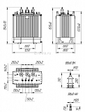 Трансформатор ТМГ-СЭЩ-400/10-12 УХЛ1 10.00/0.40 Д/Yн-11